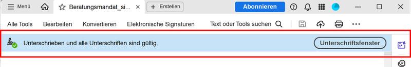 Skribble Unterschrift prüfen 1